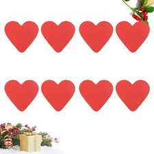 4 Pairs Anti Skid Shoe Grippers Nonslip Grips Sole Protector Heart Pad