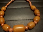 Vintage Butterscotch w/Amber Accents Graduated Necklace 31” | Art Deco style — photo 2