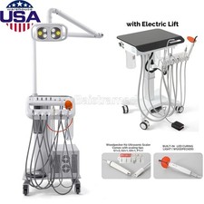 Portable Dental Delivery Unit with Compressor Surgical Lamp /Curing Light Scaler