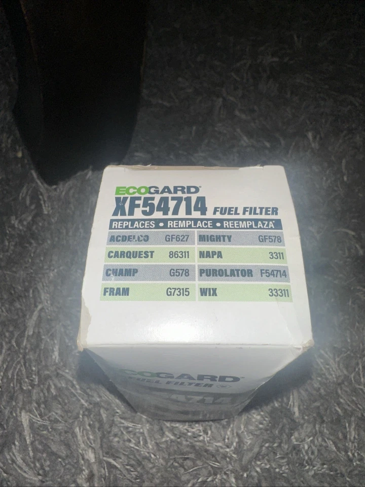 Топливный фильтр ECOGARD XF54714 подходит для Chevy Cavalier Malibu Impala Lumina Monte Carlo - Изображение 2 из 2