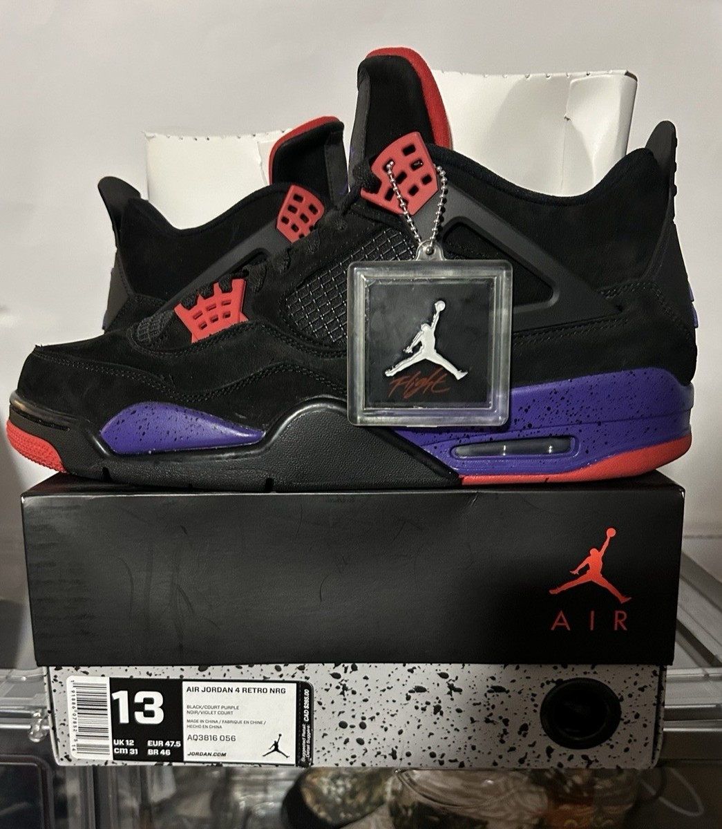 Exclusive!!!!! Drake OVO Raptor Jordan 4s. Size 13 with box. Jordan 4 Retro Raptors Drake OVO (2019) Men main image 3