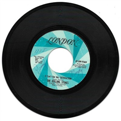 The Rolling Stones: ''Satisfaction'' / ''Under Assistant...'' - VG '65 - plays NM!