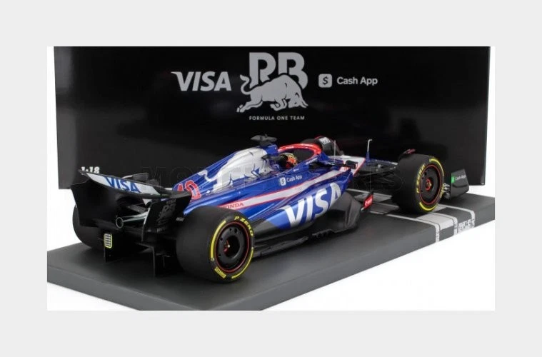 MINICHAMPS 117240440 Racing Bulls - F1 VCARB-01 Team Visa Cash App N 40 FP1 Japa - Image 2 of 2