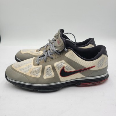 B23 Nike Mens Hyperfuse Lunar Ascend 483841-100 White Golf Cleats Shoes Size 13