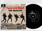 BEATLES - TWIST AND SHOUT  + 3. UK 1964 ORIG 7" 4 TRACK EP & PIC/SLEEVE. VG+