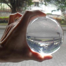 60/70/80/90/100mm Crystal Ultra Clear Acrylic Ball Contact Juggling Magic Tricks