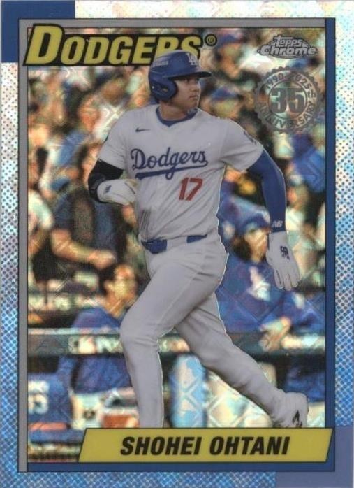2025 Topps Chrome Logofractor Edition - Shohei Ohtani #90CB-7 for