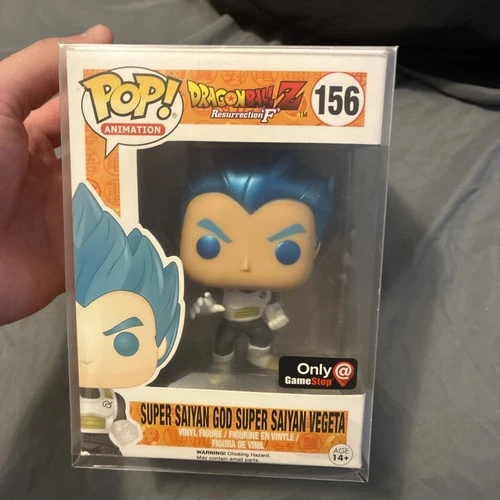 Funko Pop! Vinyl: Dragon Ball - Vegeta - (Metallic, Blue) - GameStop #156