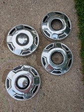 Ford Center Caps Set Of 4 Vintage Original 1972-1986 Ford Center Caps Set Of 4 Vintage Original 1972-1986