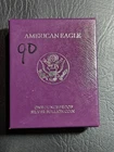 Beautiful 1990 S American Eagle Proof Silver Dollar in Box/COA