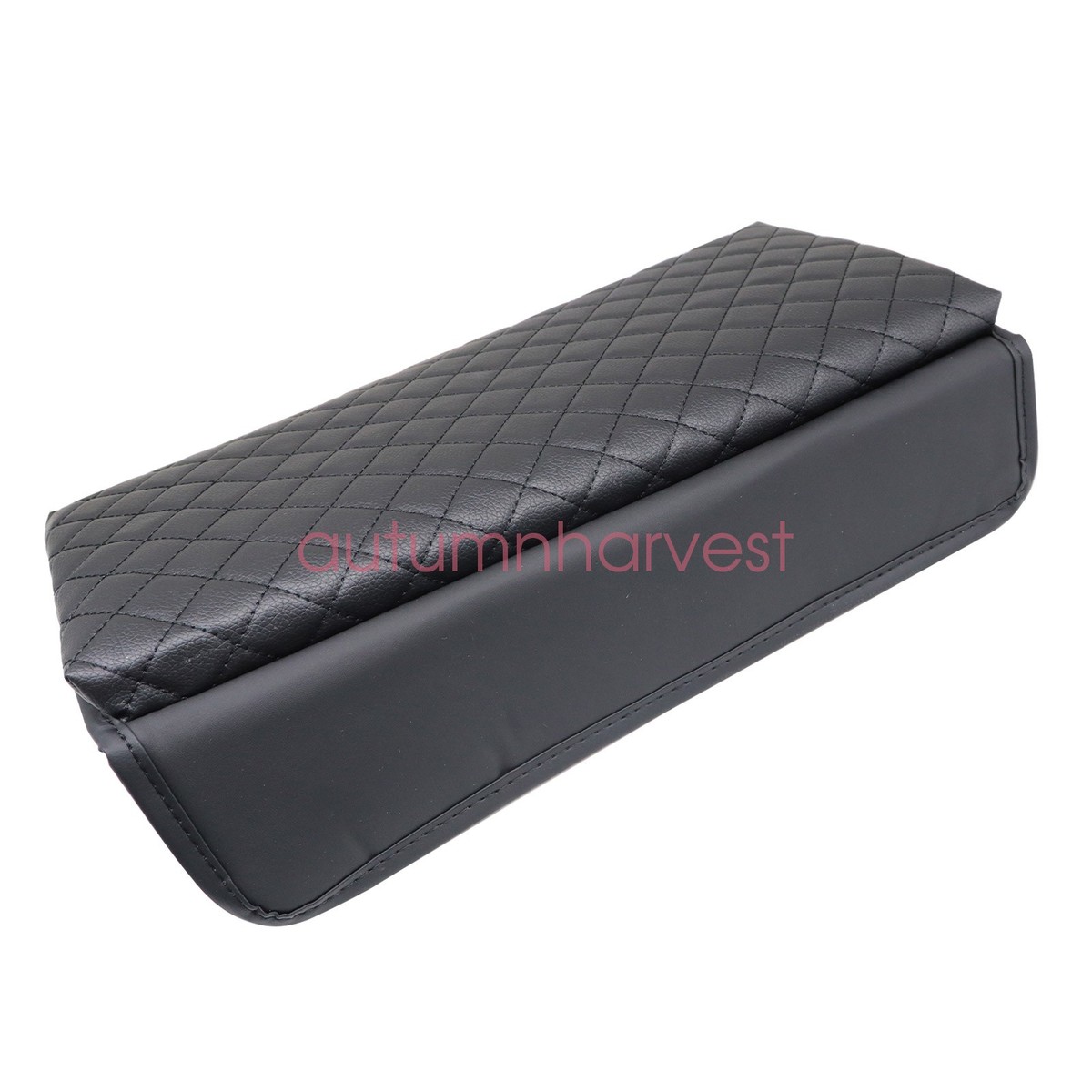 Fits 09-14 Nissan Maxima Gray Real Leather Center Console Lid Armrest