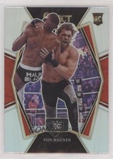 2022 Panini Select WWE Premier Level Silver Prizm Von Wagner #124 0mm8