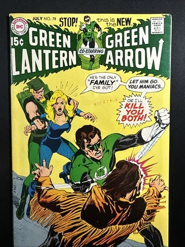 GREEN LANTERN #78 1970 Vintage Bronze Age DC Comics 1st Print Fine/VF *A2