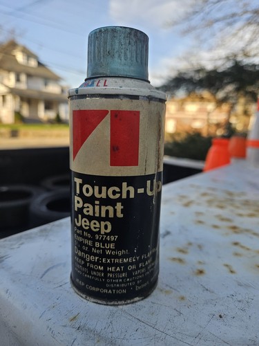 1972-1979 AMC Jeep Dealership Touch Up Vintage Spray Paint Can Empty Display.