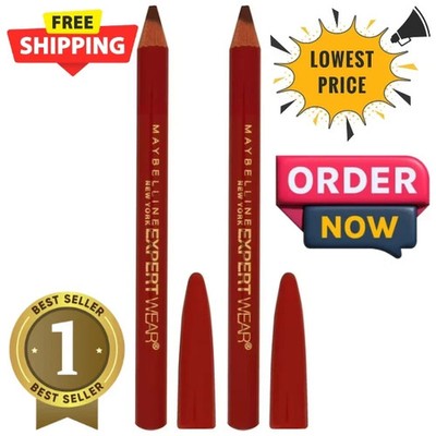 Maybelline Expert Wear Twin Brow and Eye Pencils, Medium Brown (  Free Shipping