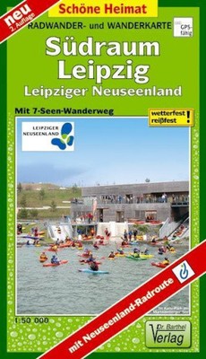 Radwander- und Wanderkarte Südraum Leipzig 1 : 50 000 [deutsch] [Karte]