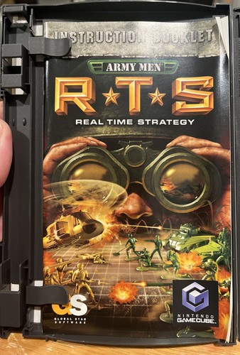 Army Men R.T.S. Nintendo Gamecube With Manual insert- Authentic - Picture 6 of 6