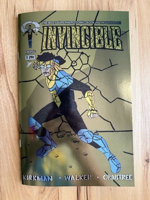 INVINCIBLE #1 SHATTERED FOIL VARIANT LIMITED TO 1500 COPIES