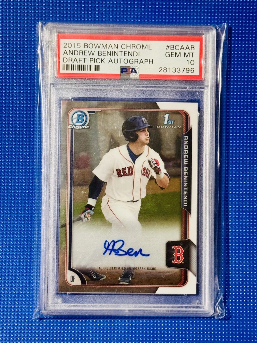 Andrew Benintendi Autograph Baseball Cards for sale | eBay