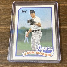 1989 Topps - Jack Morris #645 Detroit Tigers