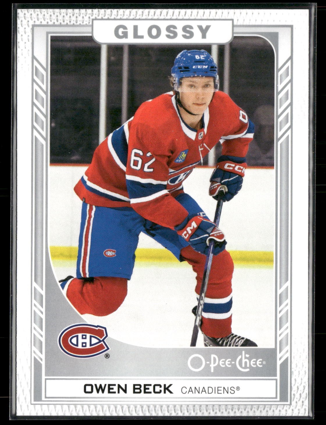2023-24 Upper Deck #R-29 Owen Beck O-Pee-Chee Glossy