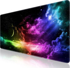 Gaming Mouse Pad, XL Large Extended Keyboard Mouse Mat Big Computer Desk