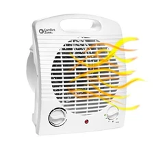  CZ35E 1,500-Watt Fan-Forced Electric Portable Heater with Adjustable White