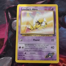 Pokémon TCG Sabrina's Abra Gym Challenge Unlimited Common Card 93/132