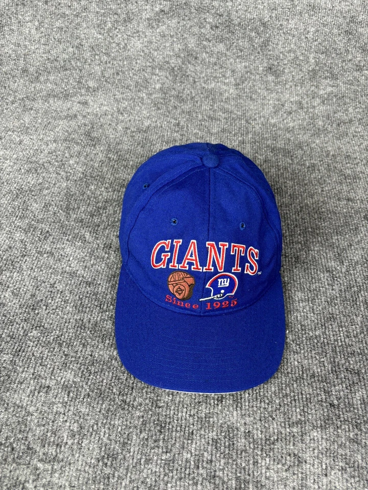 De colección New York Giants Gorra Gorra Snap Back Azul Campeón NFL Fútbol Para Hombres Foto 2 de 4