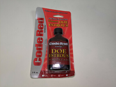 Code Red Whitetail Deer Doe Estrous Scent 2 Oz.