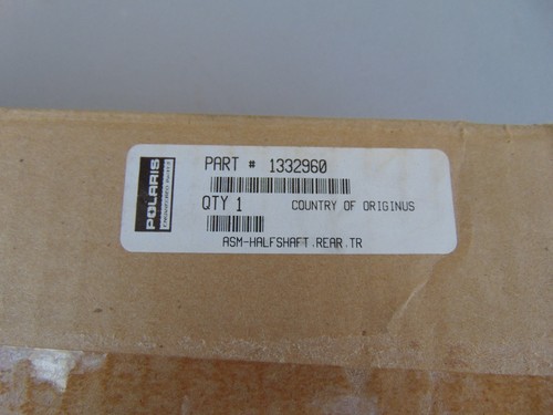 Arbre de transmission avant Polaris 10-13 Ranger 400 500 OEM 1332690 MAKEOFFER - Photo 9 sur 9