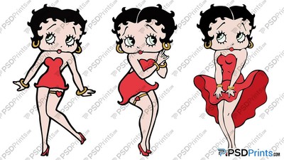 Betty Boop Svg Cuttable Cricut Silhouette Cameo Cut Files Ebay