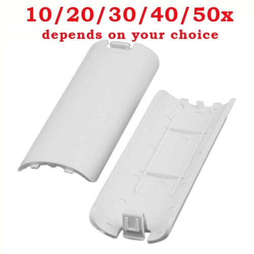 Lot 10-50PCS Replacement Battery Cover Shell Case Clip for Wii Remote Controller - Picture 27 of 40
