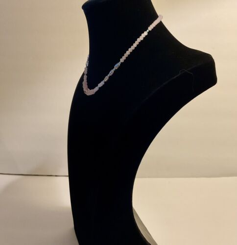 Rose Quartz And Watermelon Toumaline Beaded Necklace - Picture 11 of 20