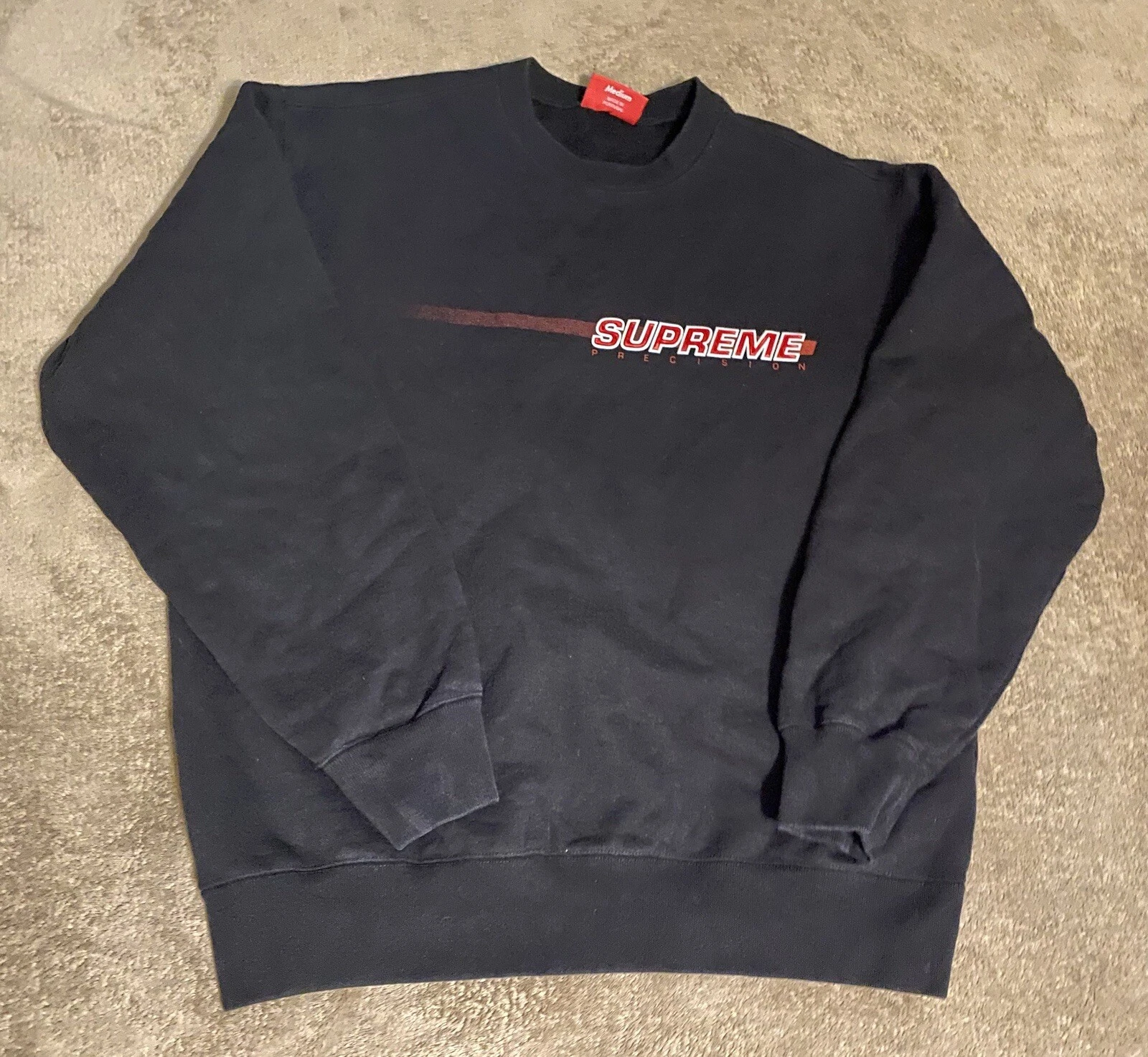 Supreme Precision Crewneck homme moyen