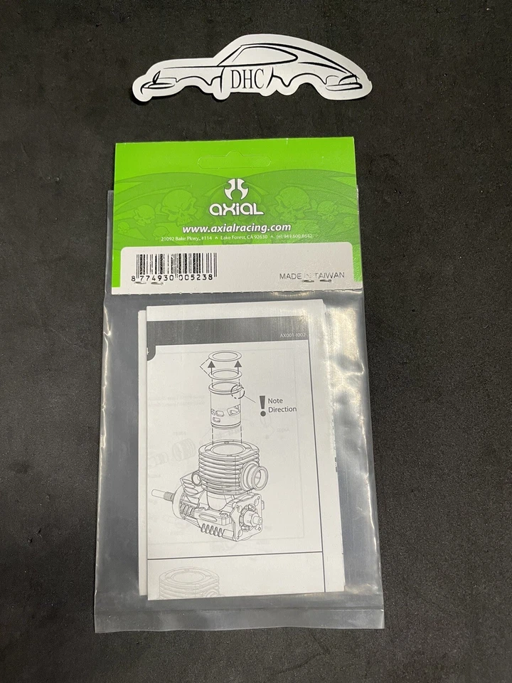 Juego de cuñas juntas de cabeza axial vintage para coche RC # AX054 .15 mm y .3 mm para .32 Foto 2 de 2