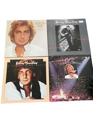 Barry Manilow - The Best Of/ Live In Britain/ I Wanna Do It With You LP x 4