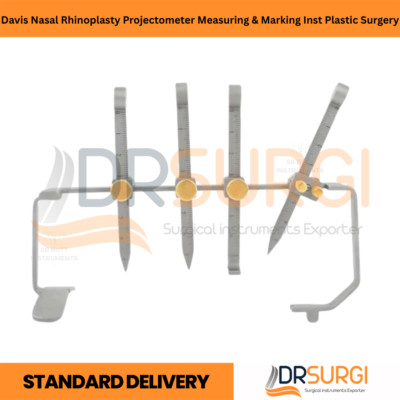 Davis Nasal Rhinoplasty Projectometer Measuring & Marking Inst Plastic Surgery