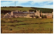 1960s Postcard HM Prison Dartmoor & North Hessary Tor Radio Mast Unposted