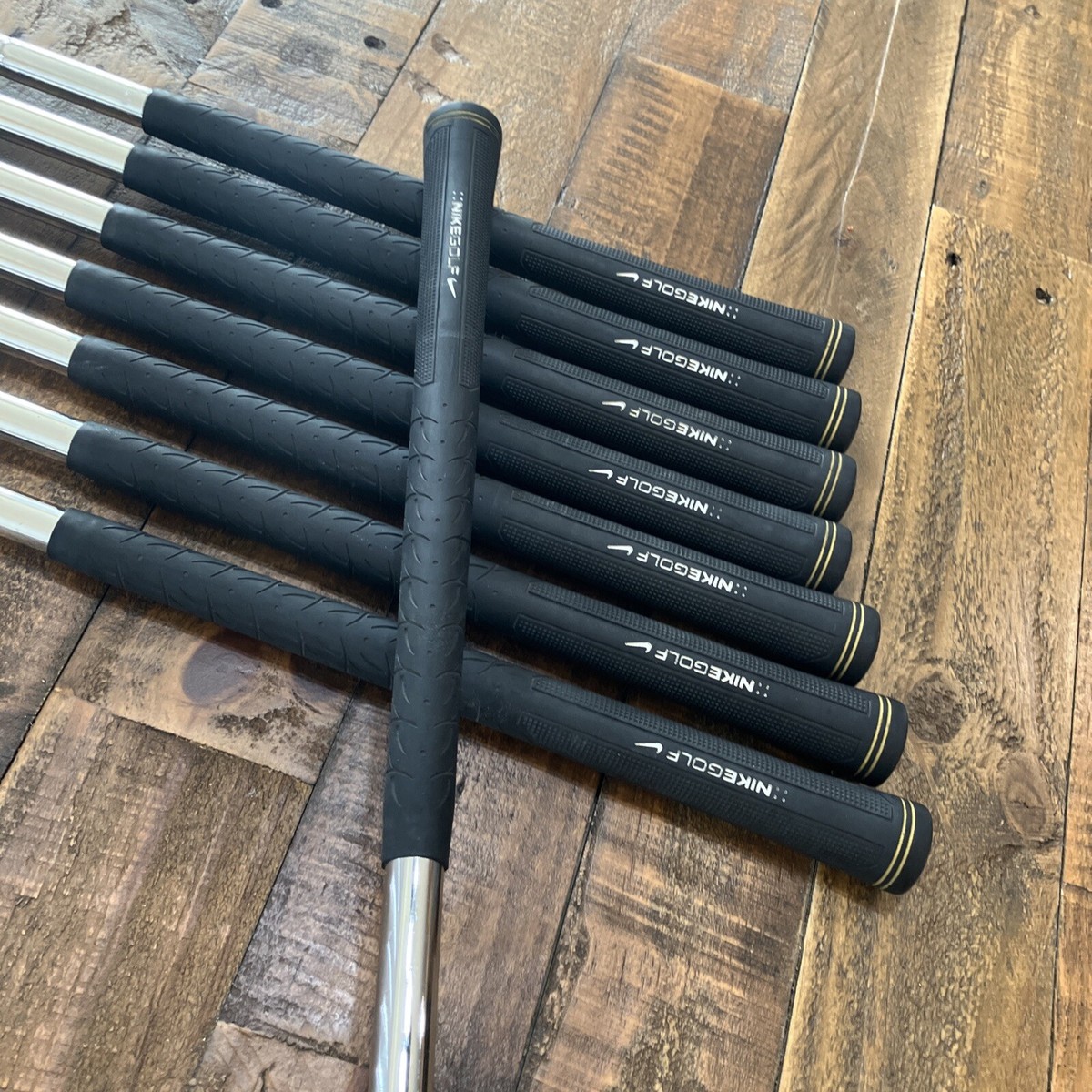 NIKE SQ MachSpeed 5-PW-AW-SW Iron Set Dynalite 90 Stiff Flex Steel