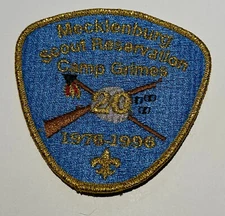 1996  Camp Grimes North Carolina High Adventure  Boy Scout TT7