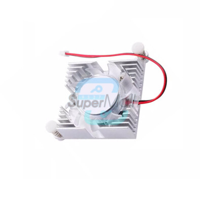 DC4.5V-5.5V Aluminum Cooling Fan For Orange Pi 5 Plus Development Board DIY