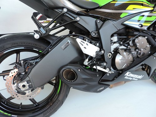 2019-23 Kawasaki ZX-6R Ninja 636 CS Racing Slip-on Exhaust + dB Killer (+3.7hp) - Picture 8 of 21