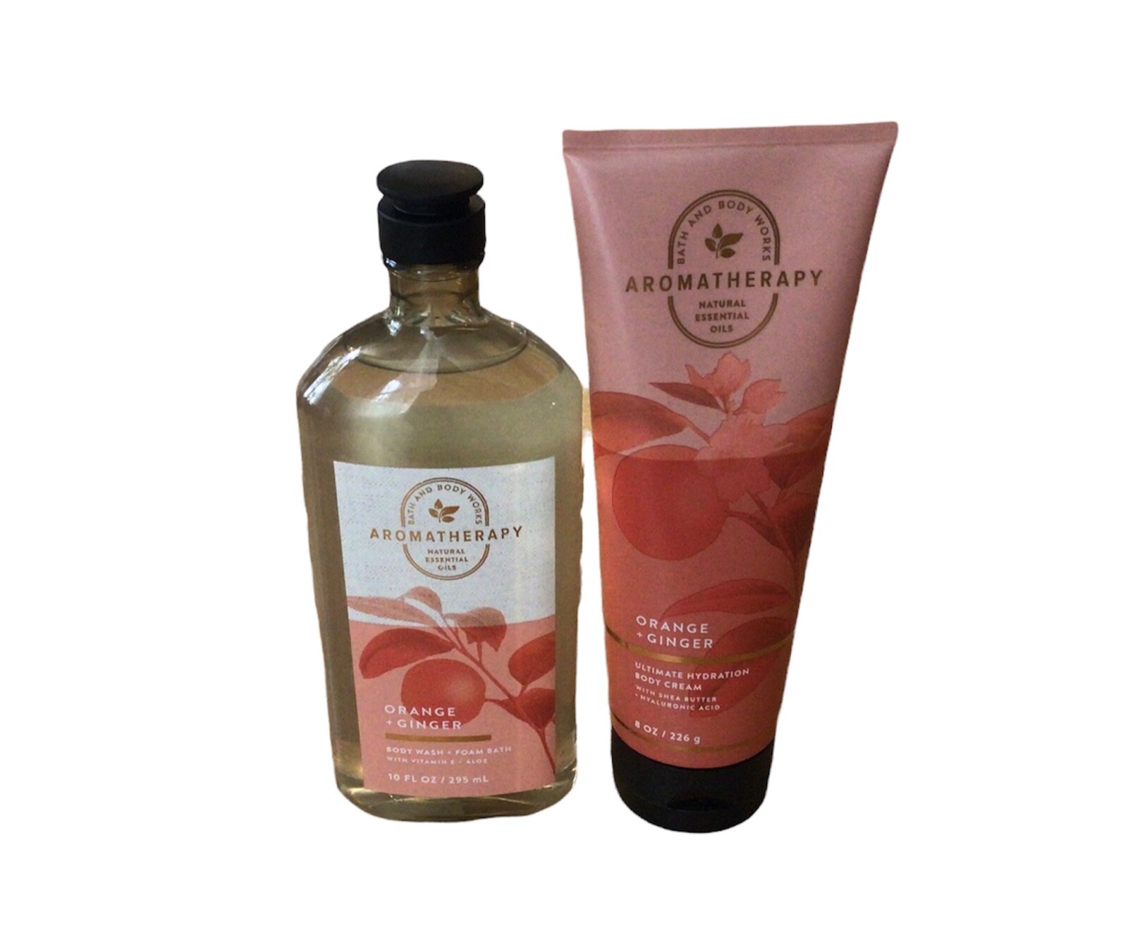 Aromatherapy Orange + Ginger Body Wash + Body Cream Lotion Bath & Body