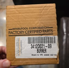NEW Whirlpool WP3412D021-09 BURNER