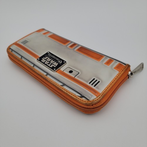 Disney Loungefly Star Wars The Force Awakens BB-8 Wallet Zip Around - Picture 3 of 7
