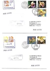 Venezuela: 1991; Scott 1447, in 4 FDC registered to Italy, orchids, EBVC096