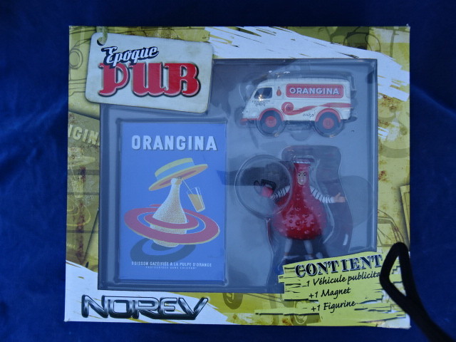 BOÎTE ORANGINA RENAULT 1000 KG. Norev 1/43 EUR 106,78 - FR