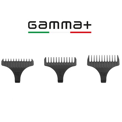 GAMMAPIU 3 BOOSTER COMBS 0.5-1-1.5 CLIPPER HAIR CLIPPER HITTER X-EVO CRUISER