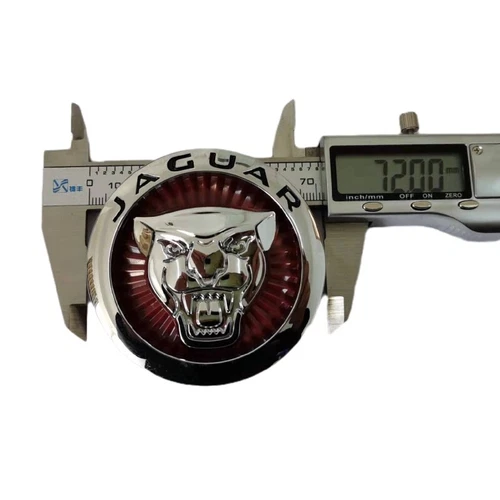 Für Jaguar 86mm 72mm Autoteile vorne Logo schmücken Abzeichen rote Beschichtung - Bild 7 von 22